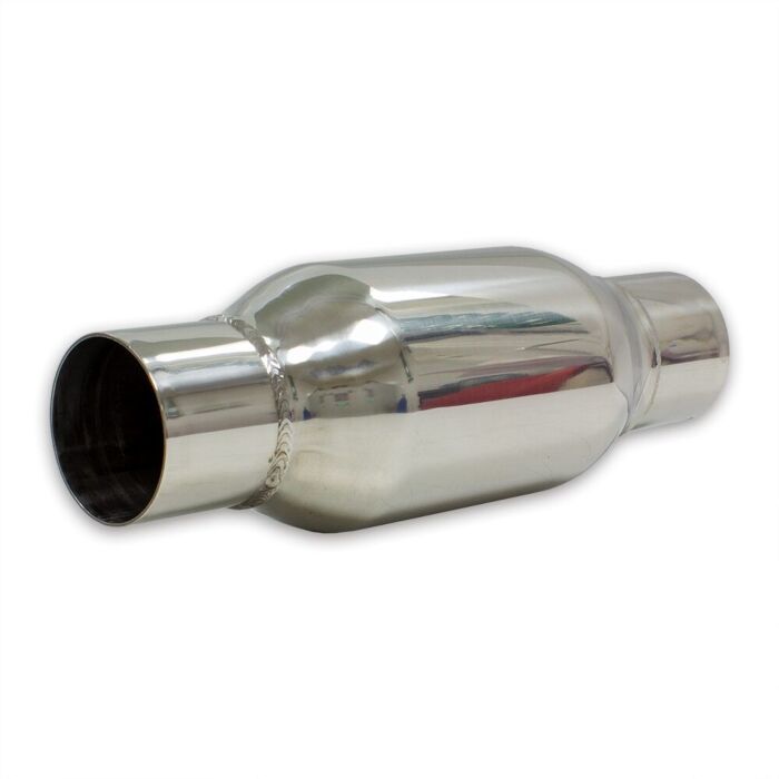 Vibrant standaard free-flow RVS demper 2.5'' (universeel) | VB-1792 | A4H-TECH.COM