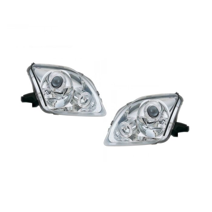 Sonar Angel Eyes head lights Chrome (Prelude 97-01) | HL-PL97J-C | A4H-TECH.COM