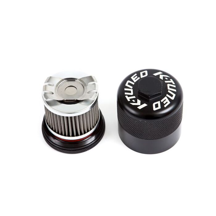 K-tuned Aluminium ölfilter schwarz (Alle Honda's 88-12) | KT-KTD-OF-001 | A4H-TECH.COM