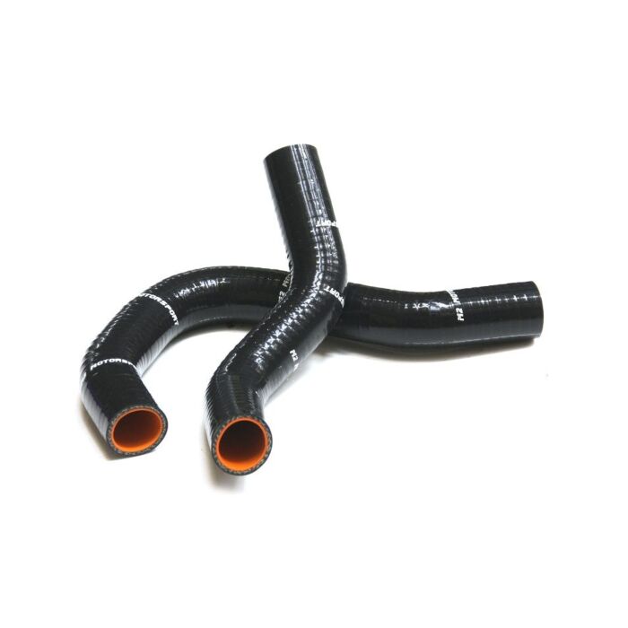 M2 Sport 2-teiliges Silikon Wasserkühlerschlauche (Civic/Integra 01-06 Type R) | M2-SRH-HON09BX | A4H-TECH.COM