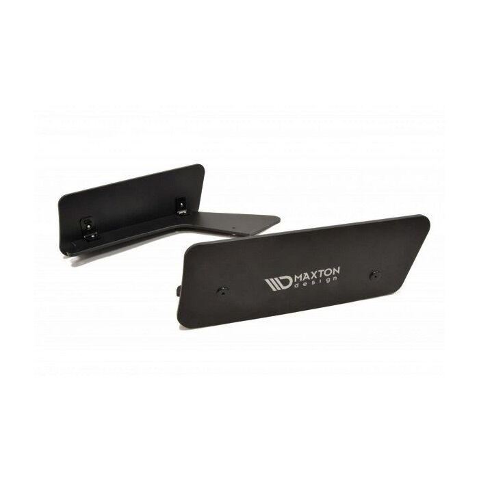Maxton Design racing splitter hinten glanzen schwarz (Civic 2015+ Type R Turbo FK2) | MX-HO-CI-9-TYPE-R-CNC-RSD1-GB | A4H-TECH / ALL4HONDA.COM