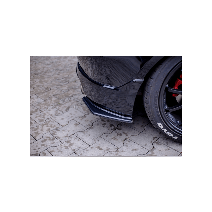 Maxton Design splitter hinten glanzen schwarz (Civic 01-06 3drs Type R/Type S) | MX-HO-CI-7-TYPE-RS-RSD1-GB | A4H-TECH.COM