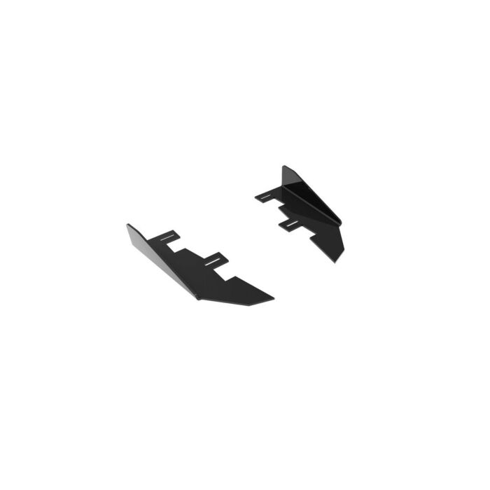 Maxton Design Street pro achterbumper side flaps (Honda Civic 2022+ 2.0 Turbo Type R FL5) | MX-HO-CI-11-TYPE-R-CNC-RSF1-GB | A4H-TECH / ALL4HONDA.COM