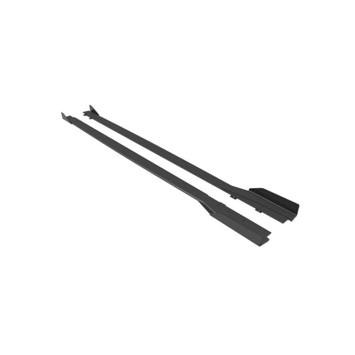 Maxton Design Street Pro Side skirts diffusers mat zwart + flaps glans zwart (Honda Civic 2022+ 2.0 Turbo Type R FL5) | MX-HO-CI-11-TYPE-R-CNC-SD1B+SF1G | A4H-TECH / ALL4HONDA.COM