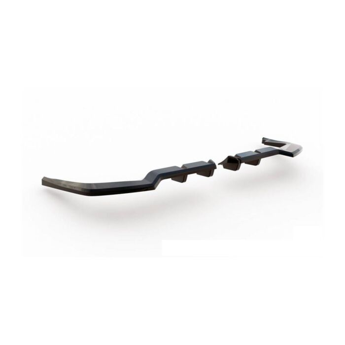 Maxton Design Splitter achterzijde V.1 glans zwart (Honda Civic 2022+ 2.0 Turbo Type R FL5) | MX-HO-CI-11-TYPE-R-RSD1G+RD1G | A4H-TECH / ALL4HONDA.COM