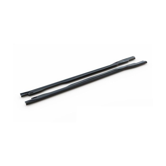 Maxton Design Side skirt diffusers V.1 glans zwart (Honda Civic 2022+ 2.0 Turbo Type R FL5) | MX-HO-CI-11-TYPE-R-SD1-GB | A4H-TECH / ALL4HONDA.COM