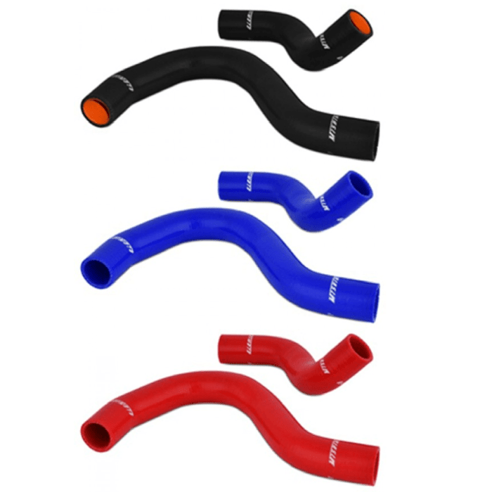 Mishimoto 2-teilige silikon Kühlerschlauche (Civic/Integra 01-06 Type R) | MMHOSE-CIV-02SI | A4H-TECH.COM