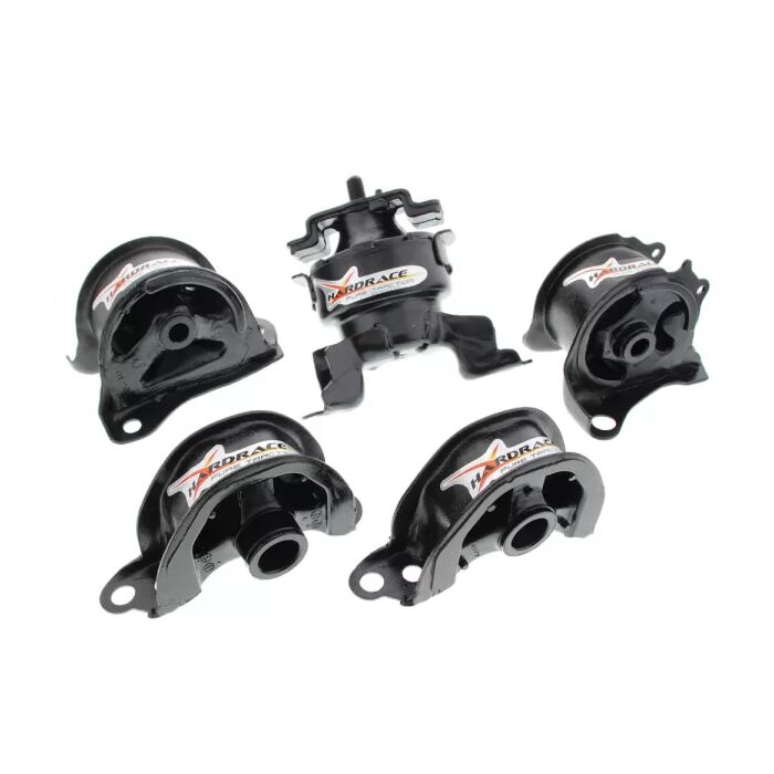 Hardrace replacement engine mounts 5-piece (Civic 96-00) | HR-5827 | A4H-TECH.COM