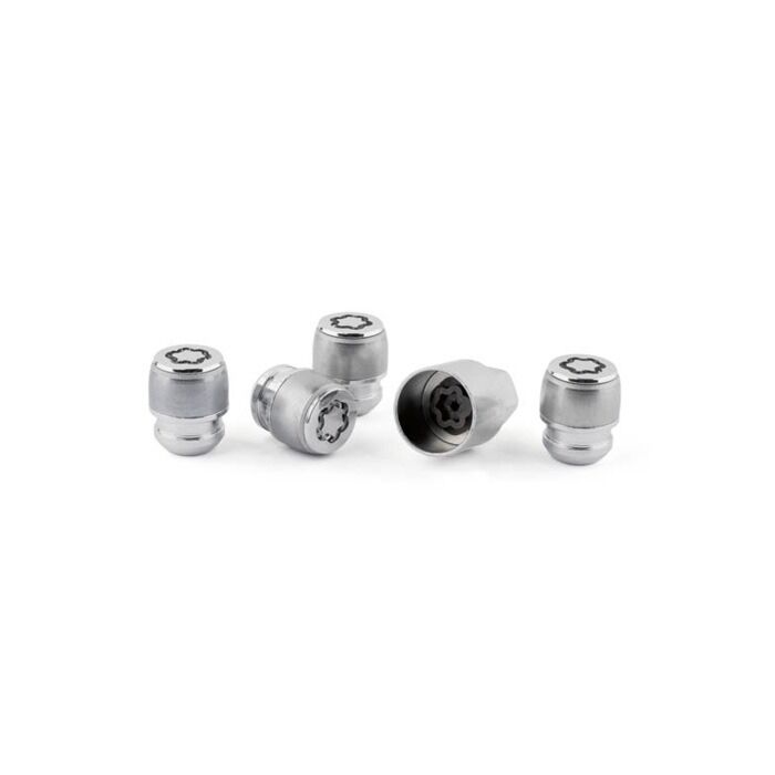 OEM Honda Locking nuts chrome M14x1.5mm round conical (Honda Civic 2015+ Type R Turbo FK2/FK8) | 08W42-SJA-600B | A4H-TECH / ALL4HONDA.COM