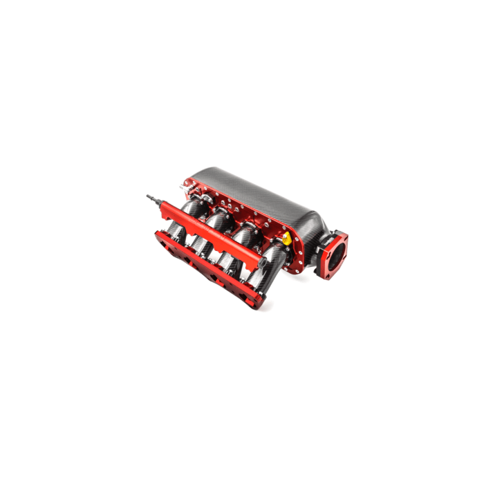 PracWorks Carbon Inlaatspruitstuk RWD 20° Plenum (Honda K20/K24 motoren) | PW-HK-R-00 | A4H-TECH / ALL4HONDA.COM