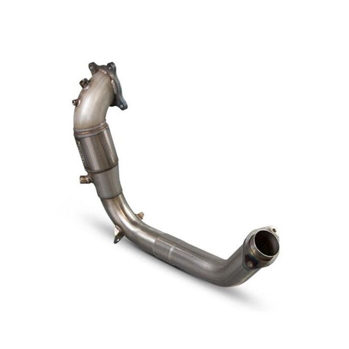 Scorpion high flow 200 CELL katalysator vervanger/down pipe 70mm (Civic 2015+ Type R) | SC-SHDX013