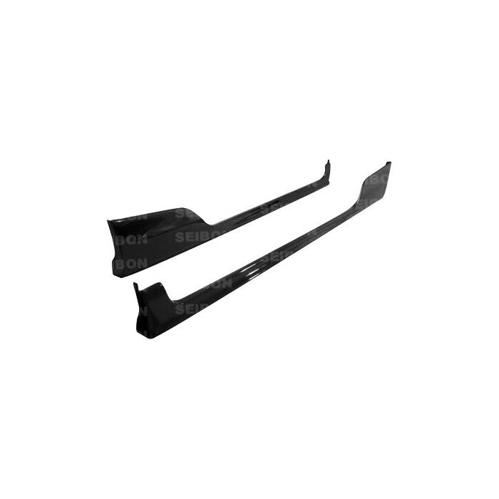 Seibon Carbon Fiber Type R style seitenschürzen (Civic 01-06 3drs) | SS0204HDCVSI-TR | A4H-TECH.COM