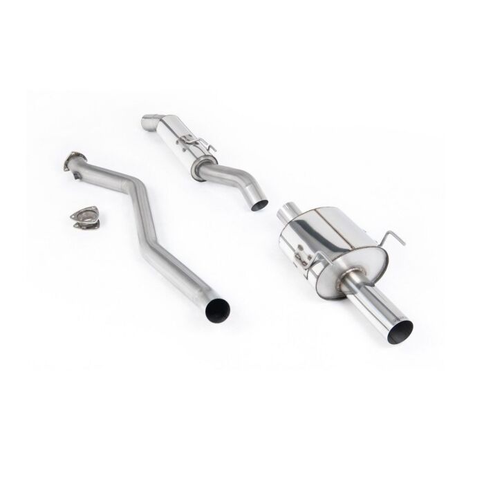 Milltek stainless steel 3'' / 76mm exhaust system (Honda Integra 01-06 Type R DC5/RSX)