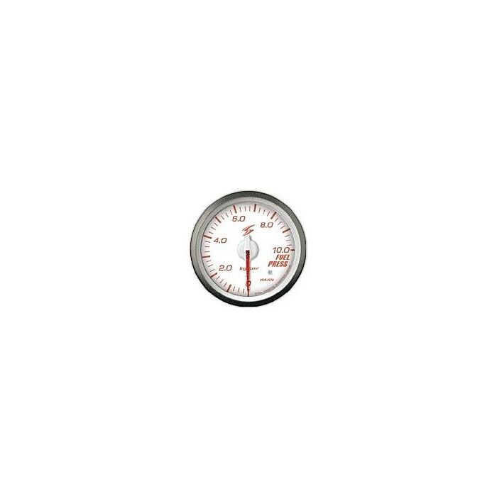 STRI DSD serie kraftstoff druckanzeige Club Sport weiß/orange LED 52mm (universal) | STRI-CS5205W | A4H-TECH.COM