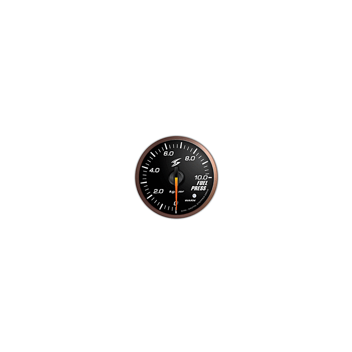 STRI DSD serie Brandstof druk Meter Club Sport Zwart/wit LED 60mm (universeel) | STRI-CS6005B | A4H-TECH.COM