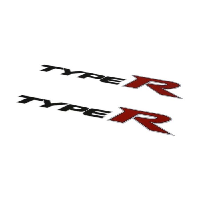 Tegiwa Type R Aufkleber satz 2-teilig (Civic 07-12 Type R) | T-4077072 | A4H-TECH.COM