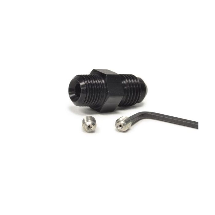 Vibrant turbo Öl Zustrom restrictor satz 1/8NPT nach 4AN (universal) | VB-10289 | A4H-TECH.COM