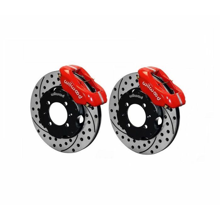Wilwood Forged Dynalite 280mm 4-pot Big Brake satz rot (Honda Civic/CRX/Del sol) | WW-140-8695-DR | A4H-TECH / ALL4HONDA.COM