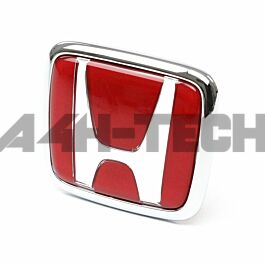 Toevoeging bijgeloof Ontleden OEM Honda H-Logo Rood voorzijde (Civic 01-03 Type R) | 75700-S5T-E01 |  A4H-TECH / ALL4HONDA.COM | A4H-TECH.COM
