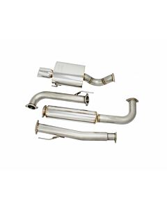 Greddy Supreme stainless steel exhaust system 76mm (Civic 92-95 3drs) | GR-10158205 | A4H-TECH.COM