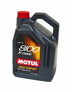 MOTUL X-CESS 8100 5W40 full synthetic engine oil (universal) | 102870-5L | A4H-TECH / ALL4HONDA.COM
