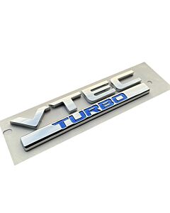 OEM Honda ''VTEC Turbo'' sticker Canadese FK8 (Civic 17+ type R Turbo FK8) | 75717-TGH-C01 | A4H-TECH / ALL4HONDA.COM