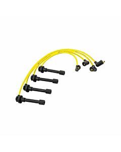Accel Spark plug wire set yellow (Honda Civic/CRX Del sol/Logo) | AC-7913Y | A4H-TECH / ALL4HONDA.COM
