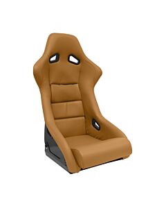 H-Gear bucket seat Type BS1 beige leather (universal) | AUS-SS-47LC | A4H-TECH / ALL4HONDA.COM