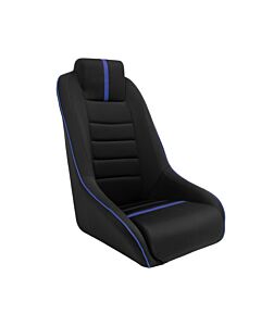 H-Gear bucket seat Type Classic RS black/blue (universal) | AUS-SS-54B | A4H-TECH / ALL4HONDA.COM