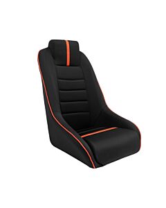 H-Gear bucket seat Type Classic RS black/red (universal) | AUS-SS-54R | A4H-TECH / ALL4HONDA.COM