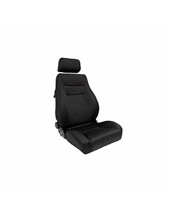 H-Gear Adjustable bucket seat type retro black (universal) | AUS-SS-64Z | A4H-TECH / ALL4HONDA.COM