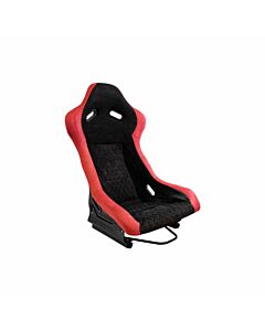 H-Gear Bucket seat type LV zwart/red (universal) | AUS-SS-84R | A4H-TECH / ALL4HONDA.COM