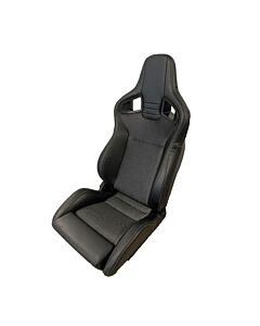 H-Gear Adjustable bucket seat type NK black/grey (universal) | AUS-SS-88ZG | A4H-TECH / ALL4HONDA.COM