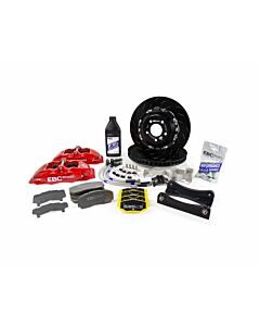 EBC Racing Balanced Big Brake Kit 330x28mm 4-piston (Honda S2000 99-09) | BBK040X | A4H-TECH / ALL4HONDA.COM