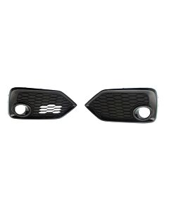 H-Gear ABS plastic mistlamp covers zwart dicht (Honda Civic 17-21 Type R Turbo FK8) | HG-HO103X133 | A4H-TECH / ALL4HONDA.COM