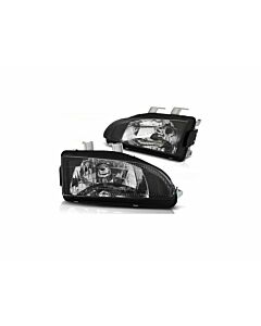 Sonar Clear blackhousing head lights (Civic 92-95 2/3drs) | AUS-DL-HOK92CB | A4H-TECH.COM