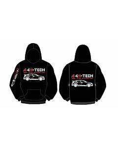 A4H-TECH.COM Hoodie Pullover/Kapuzenpulli schwarz + Logo (universal) | A4H-HOODY | A4H-TECH.COM