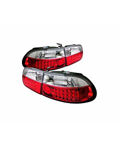 Sonar Achterlichten Red/Clear LED (Civic 92-95 3drs)
