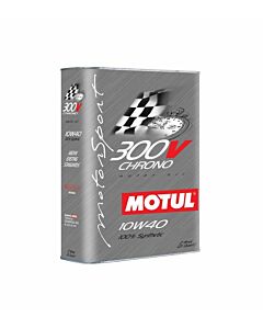 Motul 300V Chrono 10W40 full synthetic race engine oil 2 liter (universal) | MO825921 | A4H-TECH.COM