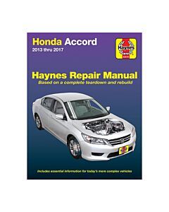 Haynes werkplaatshandboek (Honda Accord 14-17) | HYS-42016 | A4H-TECH / ALL4HONDA.COM