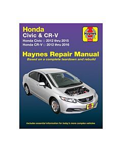Haynes werkplaatshandboek CD (Honda Civic/ CR-V) | HYS-42027 | A4H-TECH / ALL4HONDA.COM