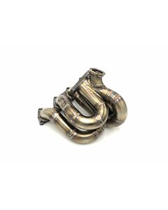 H-Gear stainless steel top mount T3 turbo manifold v-band (B-serie engines) | HG-TM-T3VB-B-TM | A4H-TECH.COM