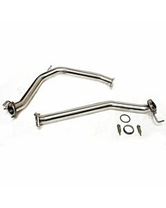 M2 Sport stainless steel mid section/centre section no muffler 2.5'' (Civic 07-12 Type R FN2) | M2-MHD-FN2-P | A4H-TECH.COM