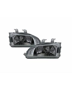 Sonar Clear chrome head lights (Civic 92-95 2/3drs) | PL-LPHO14 | A4H-TECH.COM