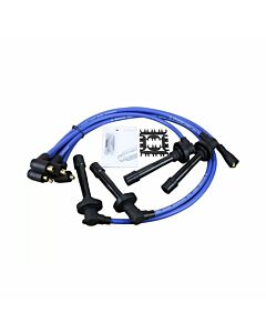 Dragon Fire Performance bougiekabelset blauw (Honda Civic/CRX/Del Sol/Integra) | PWTD-DF-BL | A4H-TECH / ALL4HONDA.COM
