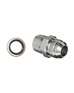Mocal oil cooler adaptor fitting+ring (universal) | QSP-QG816101/BSP-QAB13/16 | A4H-TECH.COM