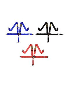QSP 5-points safety belt/harness type Nascar style (universal) | QSP-QR135-X | A4H-TECH / ALL4HONDA.COM