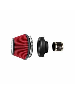 BLOX Racing short air filter Kit (Filter/velocity stack/rubber/clamps) (universal)| BXIM-0032X | A4H-TECH.COM