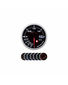 Depo Racing Boost gauge SKPK Series 52mm (universal) | SKPK-SC5201B | A4H-TECH / ALL4HONDA.COM