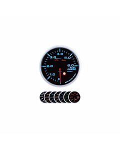 Depo Racing fuel pressure gauge SKPK Series 52mm (universal) | SKPK-SC5267B | A4H-TECH / ALL4HONDA.COM